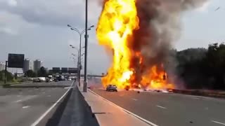 Exploding Tesla