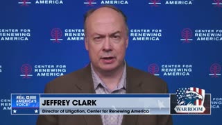 Jeff Clark: "The chief law enforcement officer of the US period full stop is the President"