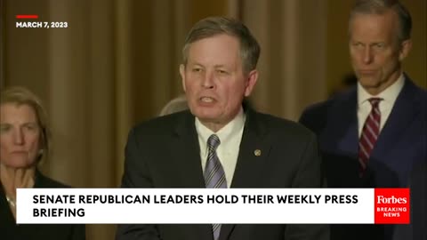 Steve Daines Slams Dems, Saying Their 'Reckless Spending' Is 'Causing Inflation'