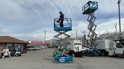 Scissor Lift 2015 Genie GS1930 Electric 19' Platform Extendable