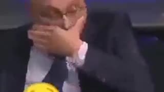 THE EUROPEAN POLITICIANS ARE SO FAR GONE THAT THEY'RE USING COCAINE ON LIVE TELEVISION...