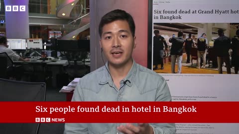 Six people found dead at Grand Hyatt hotel in Bangkok | BBC News