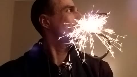 ** WOW! THE JOY *5* SPARKLER VIDEO! GOOD STUFF! Jan 9, 9:54pm finish, 2024.