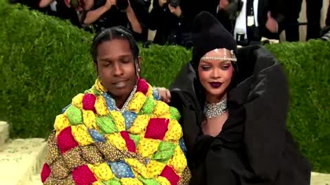 Rihanna and A$AP Rocky rule the Met Gala
