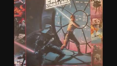 Star Wars - The Adventures of Luke Skywalker - RSO Record Album from 1980
