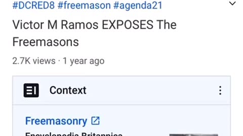 EX NY COP VICTOR RAMOS FREEMASON TALK