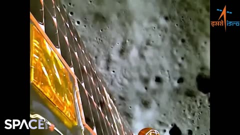 Nasa released chandryaan III landing video