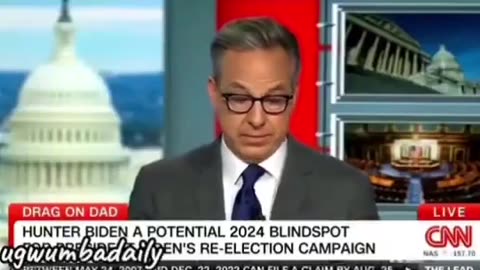 When CNN Tells Their Viewers That Biden Lied About Bribes From China & Ukraine And Jake Tapper Literally Says Trump Was Right U Can Rest Assured The White Hats Are In Full Control Of The Media!