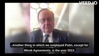Pranksters got French ex-President Francois Hollande to admit the Minsk Accords were a NATO ruse
