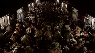 U.S. releases footage of last troops to leave Kabul