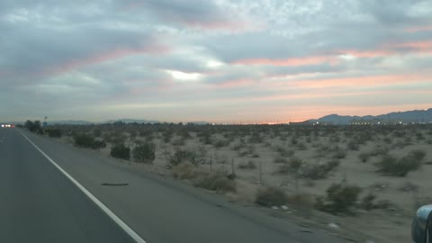 Two minutes of Truckin. Yermo CA