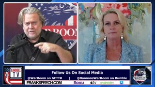 Julie Kelly with Bannon