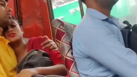 Sexual misbehaviour in the bus (India)