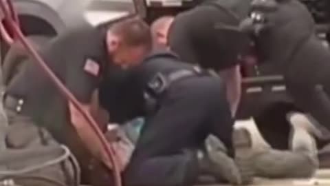 Disturbing video of a violent arrest in Arkansas a warning for viewers, this video is very graphic