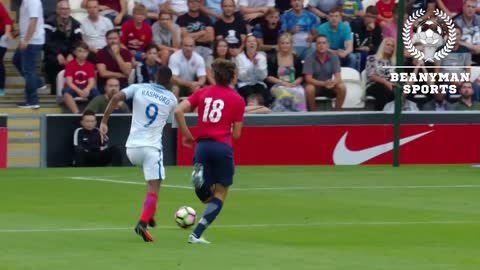 VIDEO: Rashford's hat-trick for England's u21's