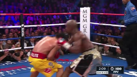 Fight between Floyd Mayweather vs. Manny Pacquiao