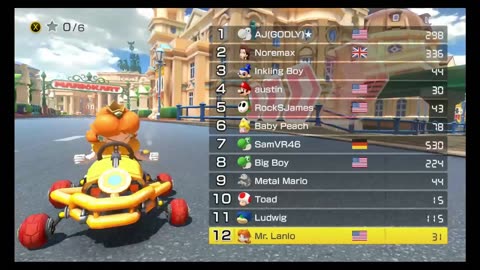 My Worst Mario Kart Race So Far