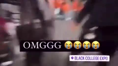 Fight Breaks Out At A Black College Expo in LA