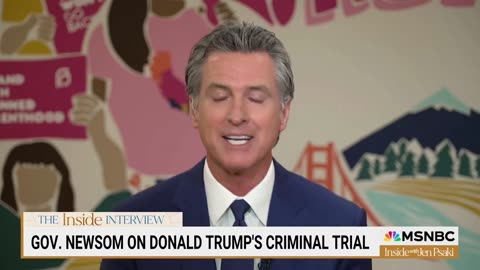 Gavin Newsom Admits To Being 'Concerned' About Trump's NYC Trial Backfiring