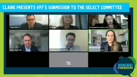 Claire Deeks - VFF Submissions On Covid-19 Public Health Response Bill October 2021