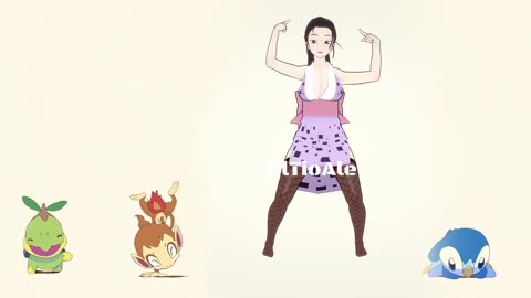 Hinatsuru Demon Slayer Pokémon dancing POKÉDANCE #mmd #Hinatsuru #DemonSlayer