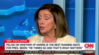 Lol: Pelosi Refuses to Say If Kamala Harris Is Best Running Mate for Biden
