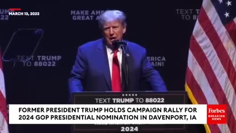Trump Takes Rally Audience Questions About Hunter Biden, Illegal Immigration, And More