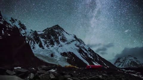 Night Sky Timelapse Video