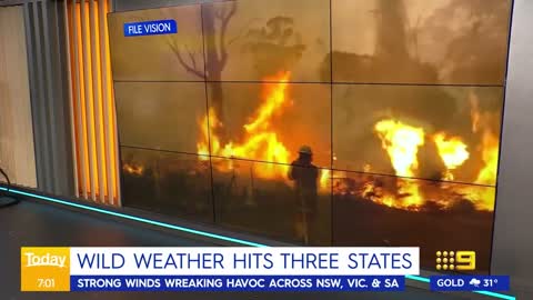 Weather 'extremes' to play out across Australia's east coast | 9 News Australia