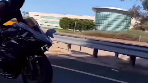 Ninja H2 Top speed Rocket 🚀 #trending