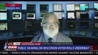 42,000 voters in Wisconsin who were listed as inactive in the August 2021 voter file, but voted 2020