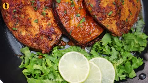Easy Fish Fry - Surmai Fish Fry Tikka Recipe By Food Fusion Air Fried Fish