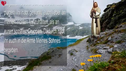 Meine Schafe kennen Meine Stimme & Einem Anderen folgen sie nicht ❤️ Botschaft von Jesus & Maria