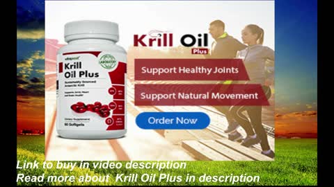 Krill Oil Plus give a powerful boost to your overall heath, with omega 3, 6 and 9