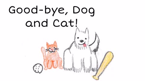 Dog and Cat Easy Read-Along Story for Early Readers Storytime - FreeSchool Early Birds