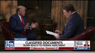 Donald Trump Interview with Bret Baier PART 1 - June 19, 2023