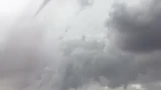 Incredible close up video of a tornado forming.