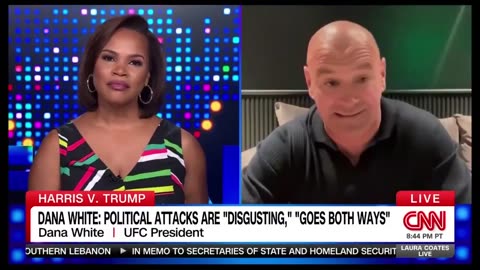 Dana White absolutely DEMOLISHES CNN host on the Kamala-DEI narrative.