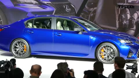 Watch the 2016 Lexus GS F Debut at The Detroit Auto Show