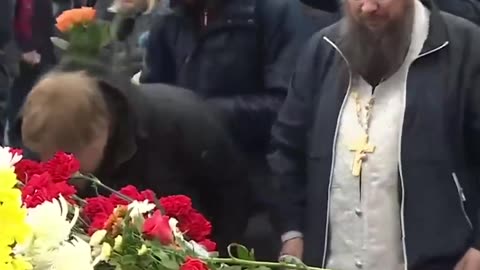 Sacerdotes ortodoxos oran por las víctimas del atentado