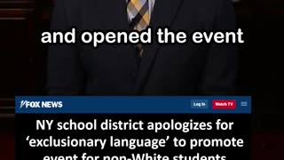 New York School District Promoted Event that Excluded White Students