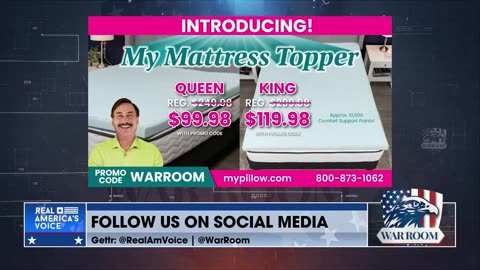 Lindell: Most Affordable Mattress Topper In History Featured Ad WarRoom Exclusive Special