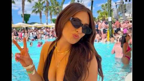 Viral footballer 'hotter than Ibiza sun' in bikini snaps leaving little to imagination