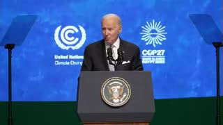 Biden versus the teleprompter.