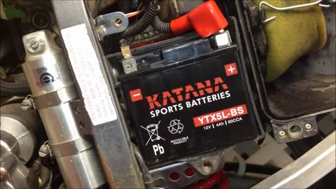 How To Access The Battery In A 2006 Suzuki DRZ 250