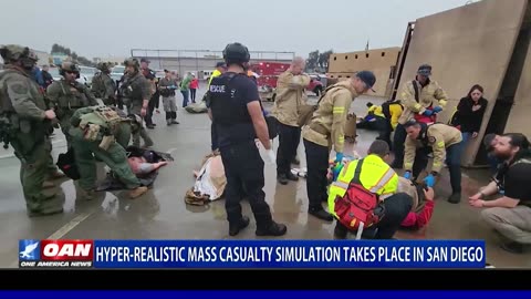 Hyper-Realistic Mass Casualty Simulation Takes Place In San Diego