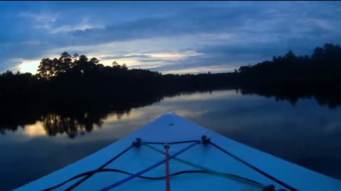Mott Lake Sunset paddle