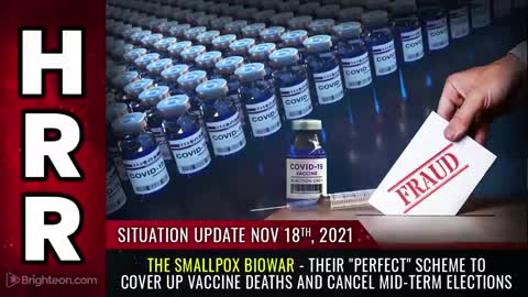 Situation Update, 11/18/21 - The SMALLPOX BIOWAR