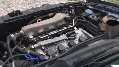 Spray the gadget directly when the engine starts # Repair the car