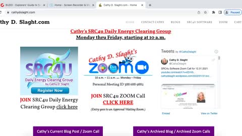 SRC4U Software Zoom Call 3 28 2022 by Cathy D. Slaght